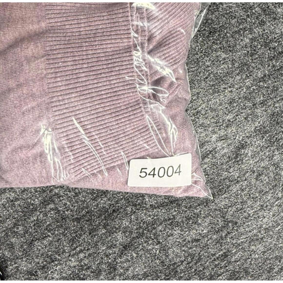 Milano Sweater Pullover Women M Medium Pink Knit Collared Long Sleeve Rhinestone - Picture 7 of 7